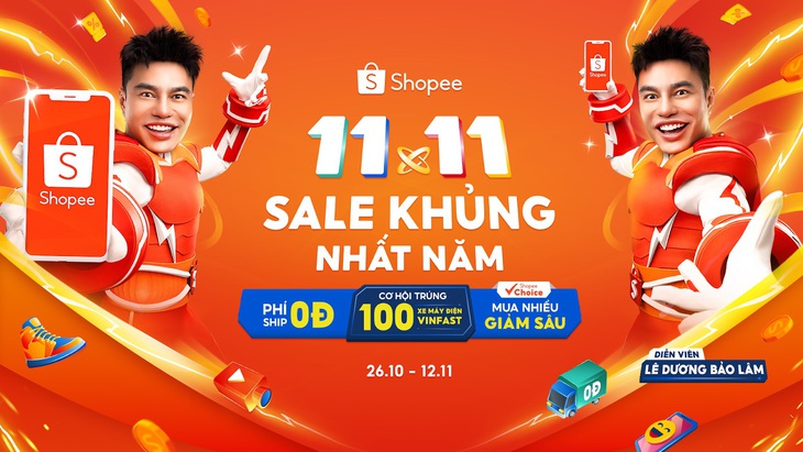 Chương trình ‘11.11 Sale khủng nhất năm’ mang đến mang đến loạt ưu đãi độc quyền - Ảnh 1.