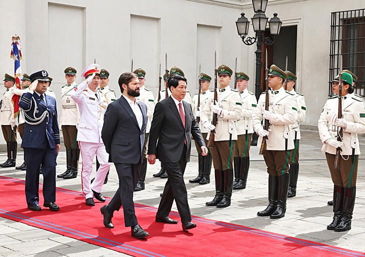 Nâng tầm quan hệ Việt Nam - Chile - Ảnh 1.