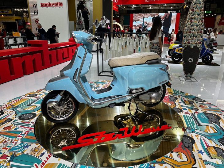 Lambretta tung mẫu đặc biệt đấu Vespa: Như thể bước ra từ 'Toy Story', có ABS, yên xe là điểm trừ - Ảnh 7.