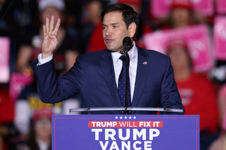 Ông Trump chọn Thượng nghị sĩ Marco Rubio làm ngoại trưởng - Ảnh 1.