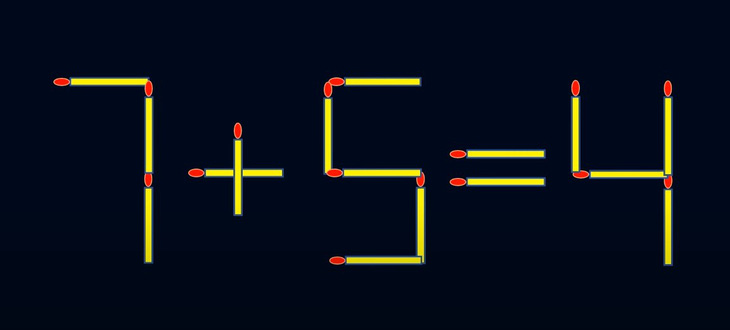 Thử tài IQ: Di chuyển một que diêm để 3-8=5 thành phép tính đúng - Ảnh 2.