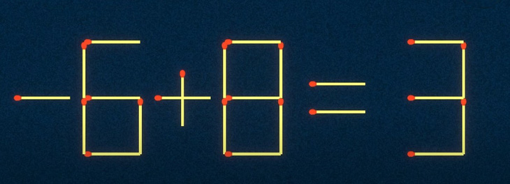 Thử tài IQ: Di chuyển một que diêm để 3-8=5 thành phép tính đúng - Ảnh 2.