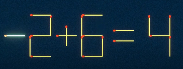 Thử tài IQ: Di chuyển một que diêm để 3-8=5 thành phép tính đúng - Ảnh 1.