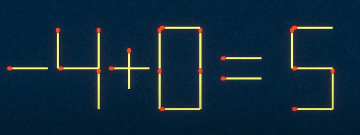 Thử tài IQ: Di chuyển một que diêm để 4+5=7 thành phép tính đúng - Ảnh 2.