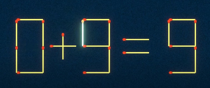 Thử tài IQ: Di chuyển một que diêm để 4+5=7 thành phép tính đúng - Ảnh 1.