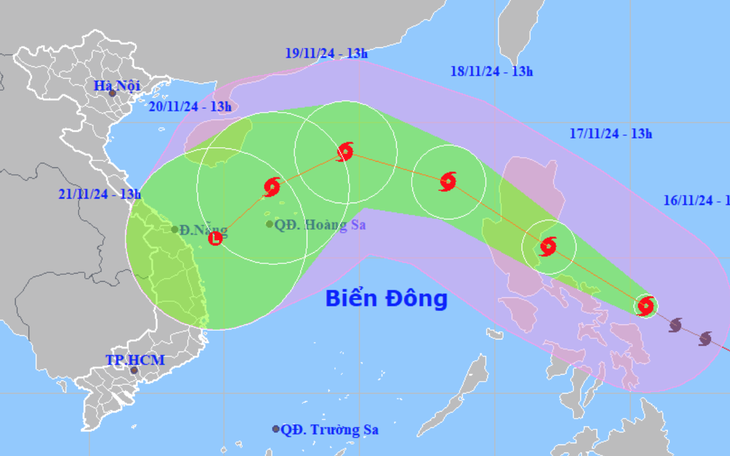 Thời tiết hôm nay 17-11: Không khí lạnh ảnh hưởng Bắc Bộ, Nam Bộ triều cường - Ảnh 2.