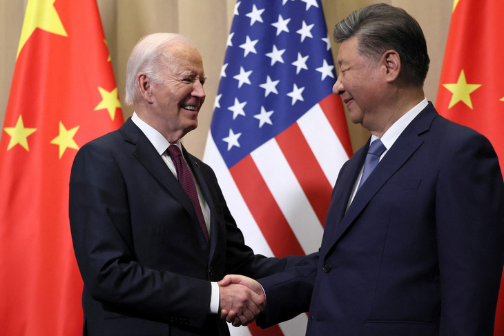 Ông Trump phủ bóng cuộc gặp cuối giữa ông Biden và ông Tập - Ảnh 1.