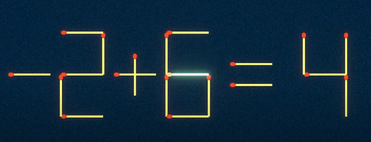 Thử tài IQ: Di chuyển một que diêm để 8+8=2 thành phép tính đúng - Ảnh 1.