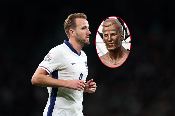 Bức tượng ‘xấu xí’ của Harry Kane được trưng bày sau 5 năm xếp xó - Ảnh 1.