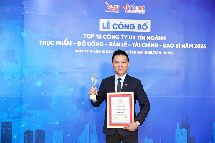 Herbalife Việt Nam vào Top 10 Công ty Thực phẩm Uy tín lần thứ tư liên tiếp - Ảnh 2.