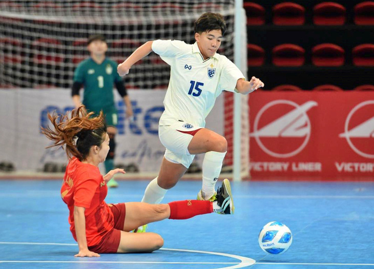 Tuyển futsal nữ Việt Nam gặp Thái Lan ở chung kết - Ảnh 3.