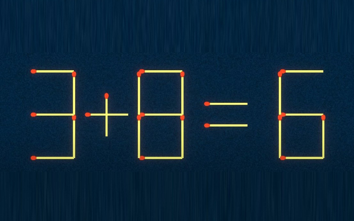 Thử tài IQ: Di chuyển một que diêm để -9+3=4 thành phép tính đúng - Ảnh 7.