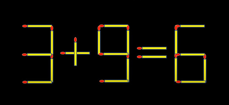 Thử tài IQ: Di chuyển một que diêm để 5+8=3 thành phép tính đúng - Ảnh 2.