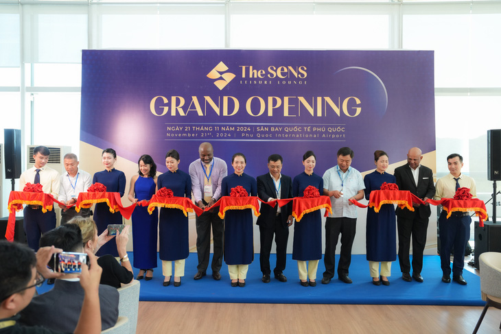 SASCO khai trương phòng chờ The SENS Leisure Lounge tại sân bay Phú Quốc - Ảnh 1.