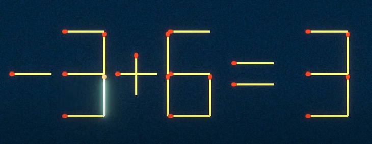 Thử tài IQ: Di chuyển một que diêm để 3-8=5 thành phép tính đúng - Ảnh 1.