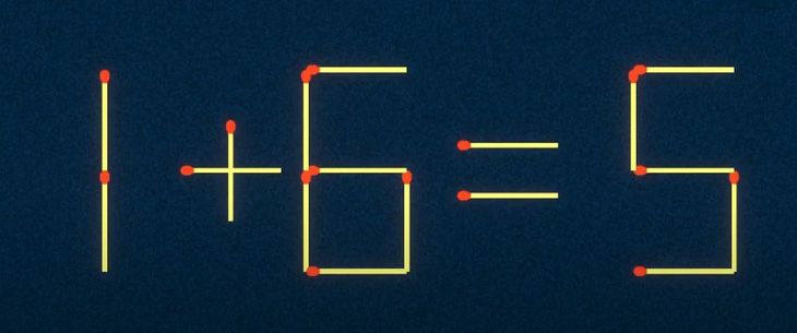 Thử tài IQ: Di chuyển một que diêm để 9-7=4 thành phép tính đúng - Ảnh 2.