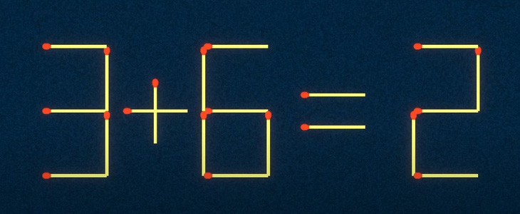 Thử tài IQ: Di chuyển một que diêm để 4+7=9 thành phép tính đúng - Ảnh 2.