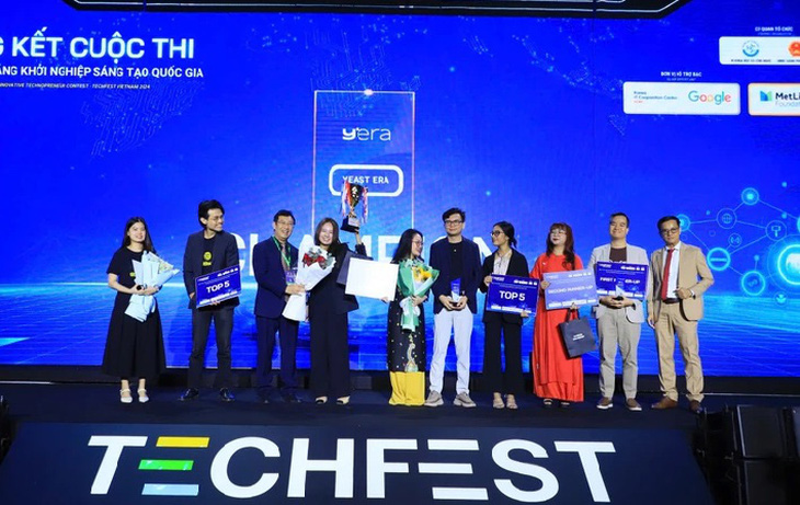 Startup tạo protein từ men vi sinh giành quán quân Techfest Việt Nam 2024 - Ảnh 1.