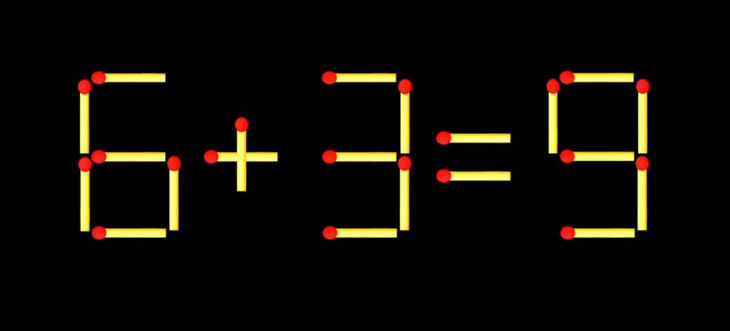 Thử tài IQ: Di chuyển một que diêm để 8+9=0 thành phép tính đúng - Ảnh 1.