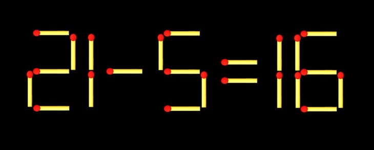 Thử tài IQ: Di chuyển một que diêm để 7+8=7 thành phép tính đúng - Ảnh 1.