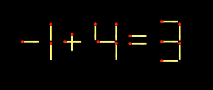 Thử tài IQ: Di chuyển một que diêm để 37-2=1 thành phép tính đúng - Ảnh 1.