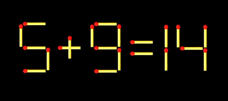 Thử tài IQ: Di chuyển một que diêm để 2+9=7 thành phép tính đúng - Ảnh 1.