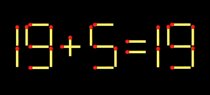 Thử tài IQ: Di chuyển một que diêm để 3+18=7 thành phép tính đúng - Ảnh 2.