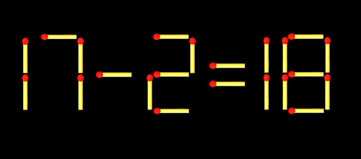 Thử tài IQ: Di chuyển một que diêm để 7+14=13 thành phép tính đúng - Ảnh 3.