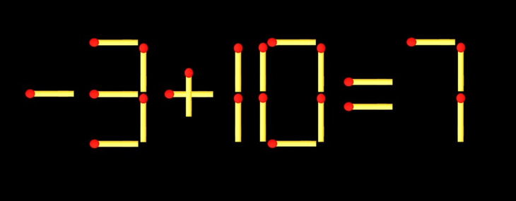 Thử tài IQ: Di chuyển một que diêm để 3+18=7 thành phép tính đúng - Ảnh 1.