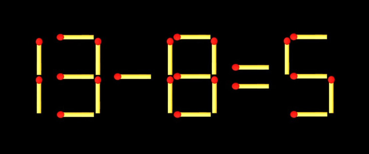 Thử tài IQ: Di chuyển một que diêm để 2+77=8 thành phép tính đúng - Ảnh 1.