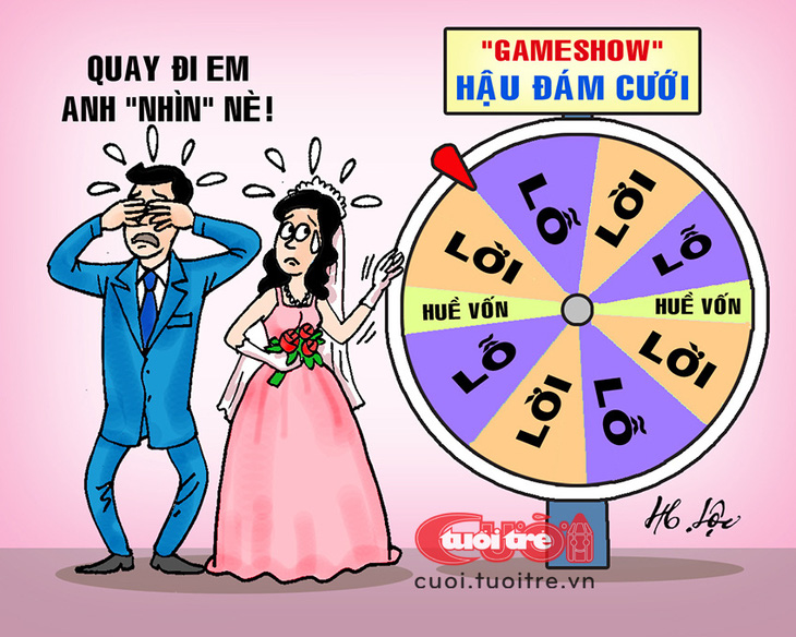 Cô dâu chú rể tham gia game show hậu đám cưới - Ảnh 1.