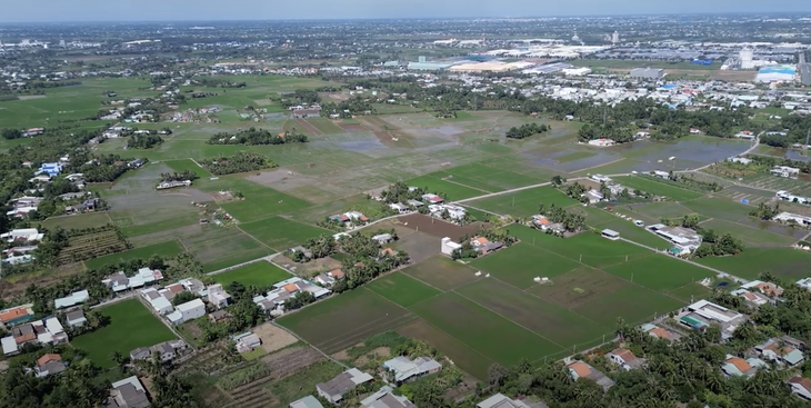 Long An enforces mandatory counting of 43 households in the resettlement and social housing project - Photo 1.