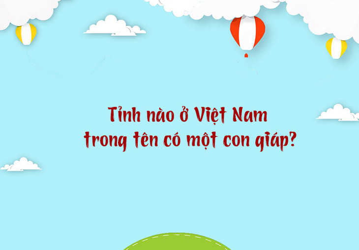 Tỉnh nào ở Việt Nam trong tên có một con giáp? - Ảnh 1.