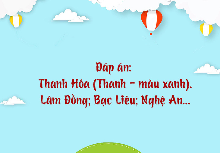 Tỉnh nào ở Việt Nam trong tên có chứa màu sắc? - Ảnh 1.