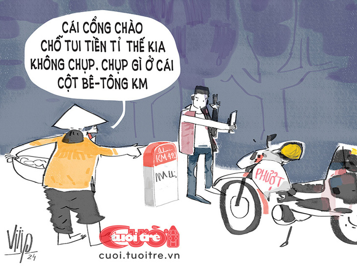 Dân phượt và drama cổng chào - Ảnh 1.