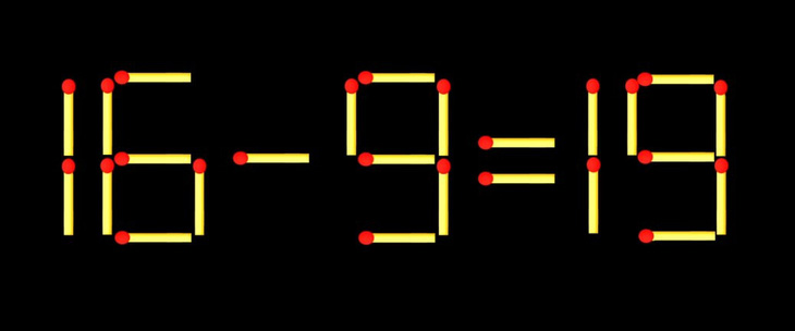 Thử tài IQ: Di chuyển một que diêm để 9-9=8 thành phép tính đúng - Ảnh 3.