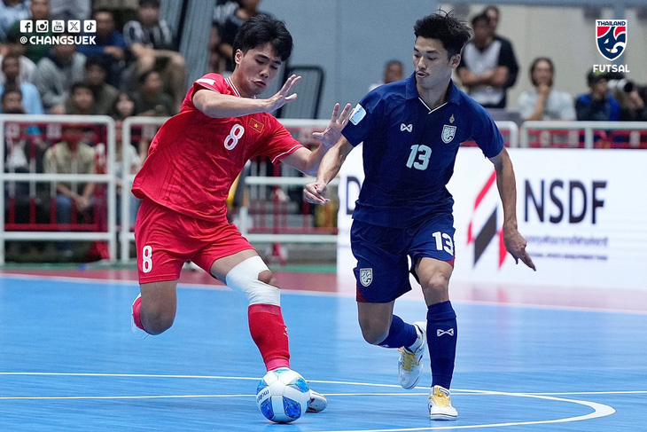 Việt Nam quật ngã Thái Lan ở Giải futsal Đông Nam Á 2024 - Ảnh 2.