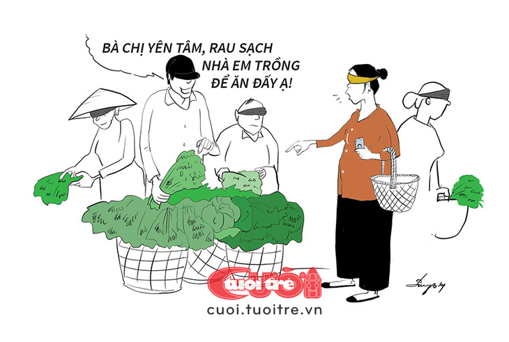 Bà nội trợ đi chợ với tâm lý... không sợ - Ảnh 1.