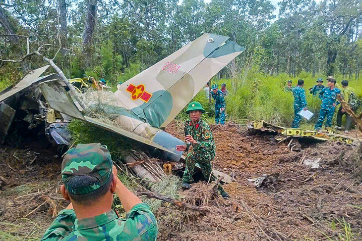 Máy bay Yak-130 đã rơi trong Vườn quốc gia Yok Đôn - Ảnh 2.