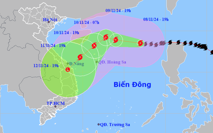 Bão số 7 chưa qua, ngoài khơi Philippines lại hình thành áp thấp nhiệt đới - Ảnh 2.