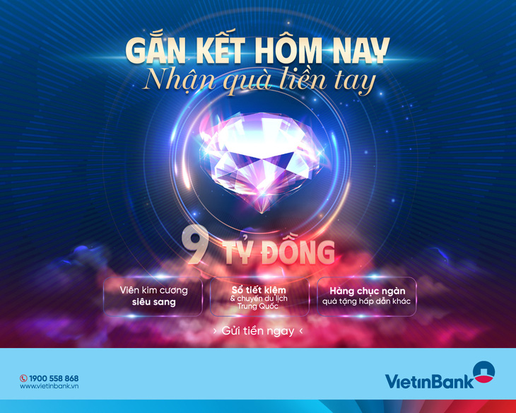 VietinBank tặng kim cương và tiền mặt cho khách gửi tiết kiệm - Ảnh 1.