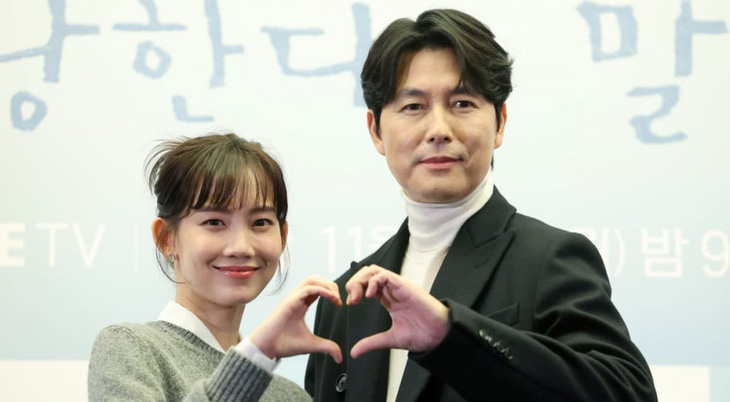 Jung Woo Sung và Shin Hyun Bin phủ nhận ‘phim giả tình thật’ - Ảnh 1.