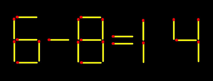 Thử tài IQ: Di chuyển một que diêm để 0-3=41 thành phép tính đúng - Ảnh 2.