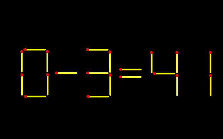 Thử tài IQ: Di chuyển một que diêm để 1-6=5 thành phép tính đúng - Ảnh 7.