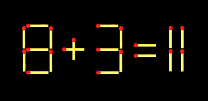 Thử tài IQ: Di chuyển một que diêm để 9+13=15 thành phép tính đúng - Ảnh 1.