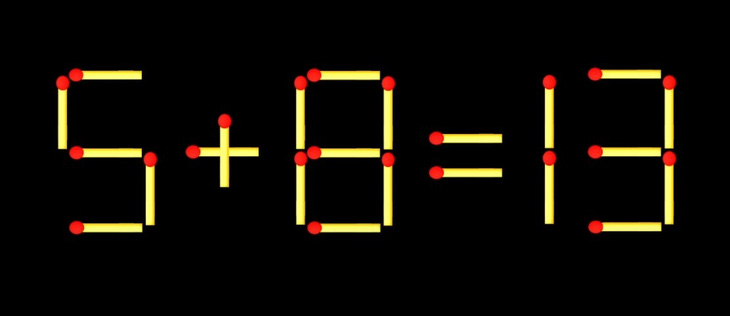 Thử tài IQ: Di chuyển một que diêm để 7-1=1 thành phép tính đúng - Ảnh 1.