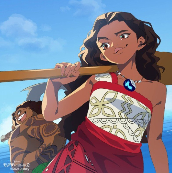 Moana 2 ra mắt phiên bản anime cho hai ca khúc chủ đề - Ảnh 1.