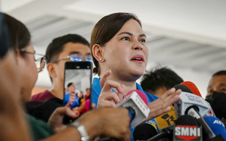 Bà Sara Duterte không trình diện thẩm vấn vụ dọa ám sát tổng thống Philippines - Ảnh 2.