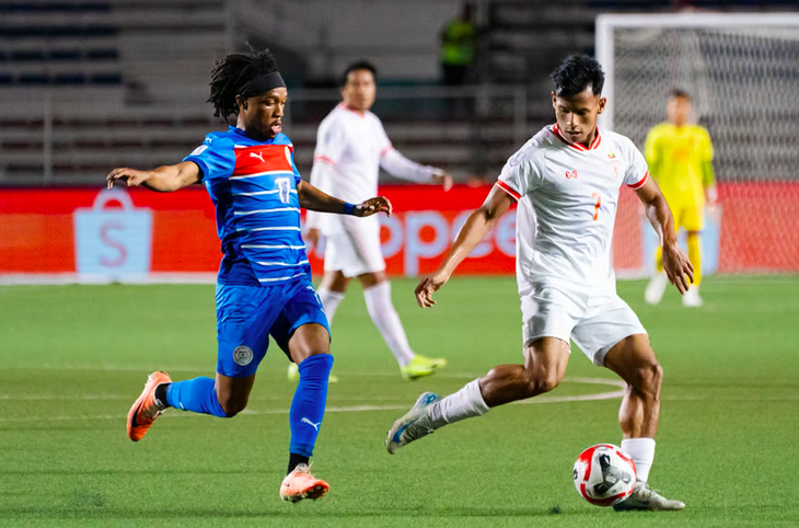 Phung phí cơ hội, Philippines hòa Myanmar ở trận ra quân ASEAN Cup 2024 - Ảnh 2.