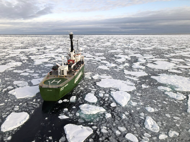 Lo ngại khi Bắc Cực ngày một ấm hơn - Ảnh 1.